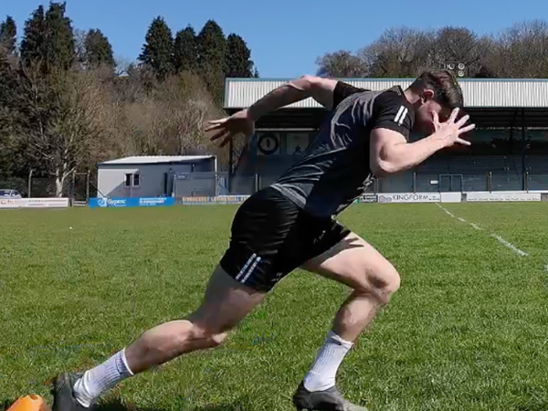 Conversion — speed training on the pitch